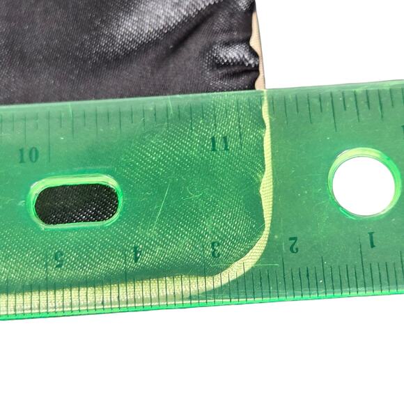 Swarovski Velvet Jewelry Roll Travel Organizer Black Gold Satin Crystal Pouch - Picture 14 of 14